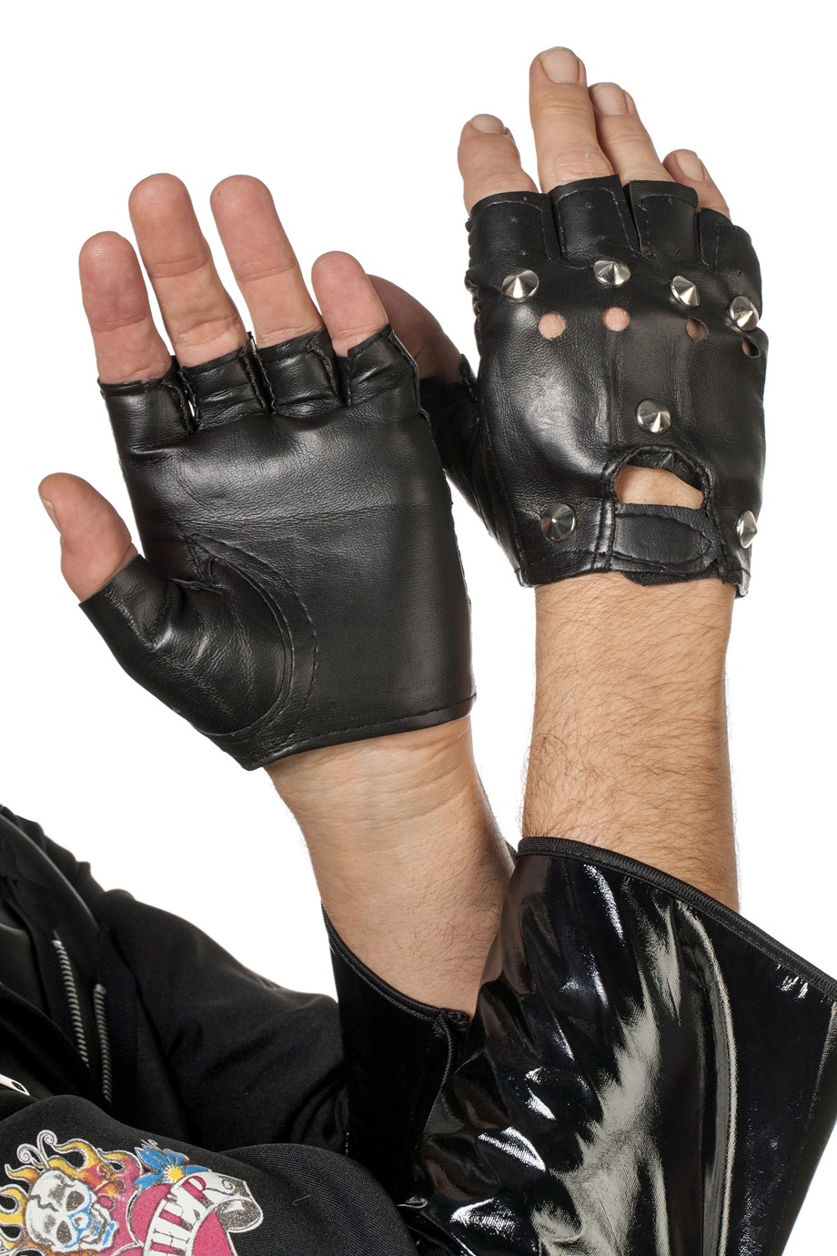 verkoop - attributen - Handschoenen - Handschoenen punker/biker